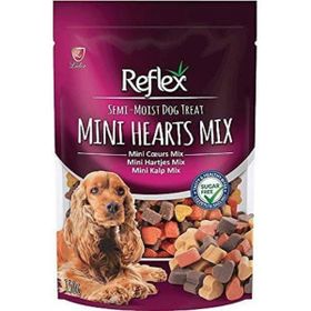 Reflex Semi Moist Mini Kalp Mix 150 gr Köpek Ödül Maması