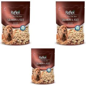 Reflex Semi-Moist Somonlu Pirinçli 3x150 gr Köpek Ödülü