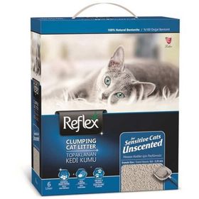 Reflex Sensitive Kokusuz Parfümsüz Topaklanan 2x6 lt Kedi Kumu