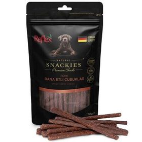 Reflex Snackies 170 gr Füme Dana Etli Köpek Ödül Çubukları