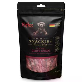 Reflex Snackies 80 gr Pancarlı Ördek Göğüs Eti Köpek Ödülü