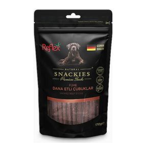 Reflex Snackies Füme Dana Etli Çubuklar 170 GR Köpek Ödül Maması