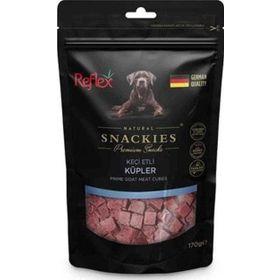 Reflex Snackies Keçi Etli Küp Tahılsız 170 gr Köpek Ödül Maması