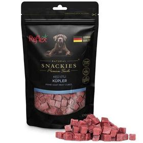 Reflex Snackies Keçi Etli Küpler 170 gr Köpek Ödülü