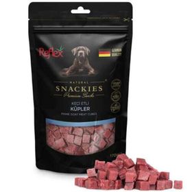Reflex Snackies Keçi Etli Küpler 170 gr Köpek Ödülü