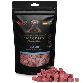 Reflex Snackies Keçi Etli Küpler 170 gr Köpek Ödülü
