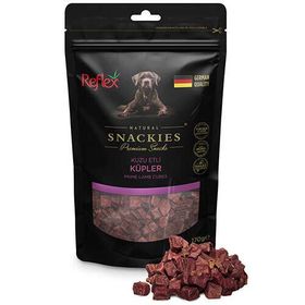 Reflex Snackies Kuzu Etli Küpler 170 gr Köpek Ödülü