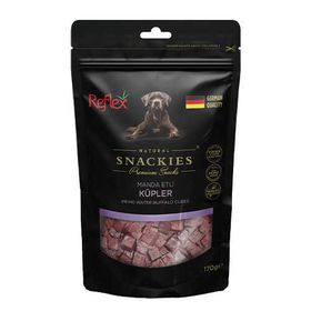 Reflex Snackies Natural Kuzu Etli Küp Tahılsız 80 gr Köpek Ödülü