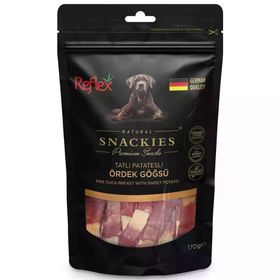 Reflex Snackies Patates Ördek Eti 170 gr Köpek Ödülü