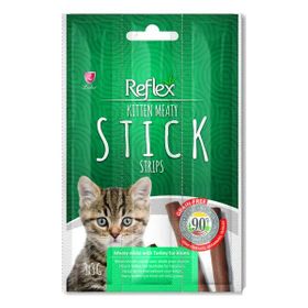 Reflex Stick Hindili 3x3 gr 6 Paket Yavru Kedi Ödül Çubukları