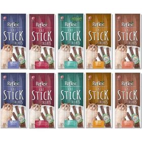 Reflex Stick Karışık 10 Adet Kedi Ödül Maması