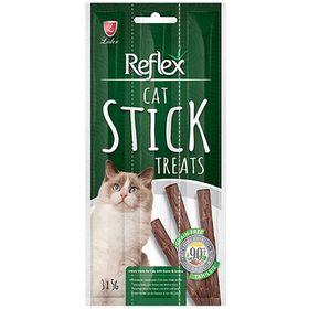 Reflex Stick Kuzu Eti ve Kedi Otlu 3x5 gr kedi Ödül Çubuğu