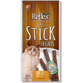 Reflex Sticks Dana Etli 3x5 gr Kedi Ödül Çubukları