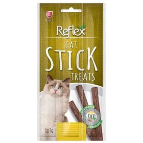 Reflex Sticks Hindi ve Kuzu Etli 10x15 gr Kedi Ödülü