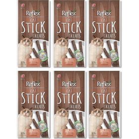 Reflex Tahılsız Somonlu Stick Kedi Ödül Maması 3 x 5 gr x 6 Adet