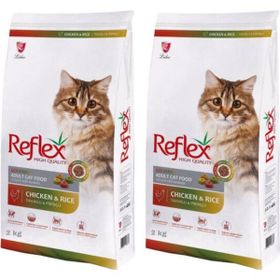 Reflex Tavuklu 2x2 kg Renkli Taneli Yetişkin Kedi Maması
