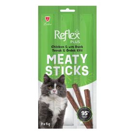 Reflex Tavuklu ve Ördek Etli Tahılsız 3x15 gr Kedi Ödül Çubuğu