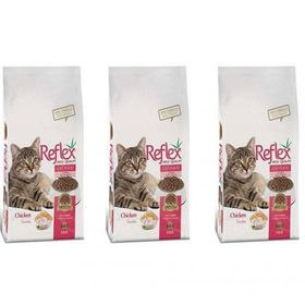 Reflex Tavuklu Yetişkin Kedi Maması 3x3 Kg