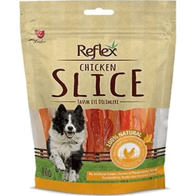 Reflex Tavuklu Yumuşak Dilim Kurutulmuş Et 80 gr Köpek Ödülü