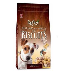 Reflex Vanilyalı Mini Kemik Yavru Bisküvi 350 gr Köpek Ödülü