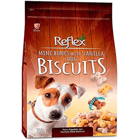 Reflex Vanilyalı Yavru 350 gr Köpek Ödül Bisküvisi
