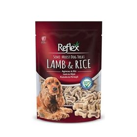Reflex Yarı Yumuşak Kuzu Etli ve Pirinçli 8x150 gr Köpek Ödül Maması