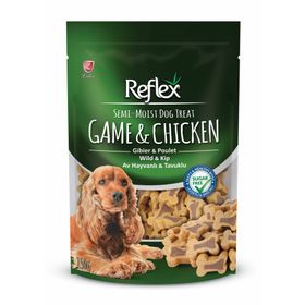 Reflex Yumuşak Av Hayvanlı ve Tavuklu 150 GR Köpek Ödülü