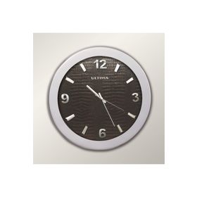 Regal 0085 SD Metal Kasa 41 Cm. Düz Deri Kadran Duvar Saati