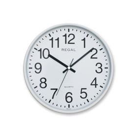 Regal 0252 WW Yuvarlak 26 Cm Beyaz Duvar Saati