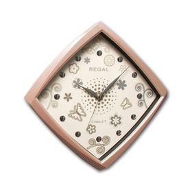 Regal 0434-PI Kelebek Desenli Duvar Saati