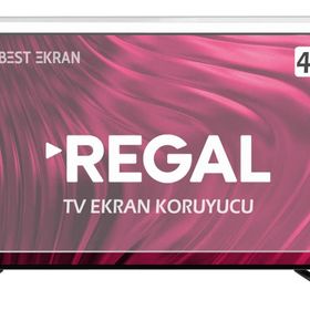 Regal 49R6010F Uyumlu Tv Ekran Koruyucu