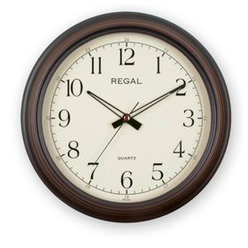 Regal 9103 A1 Ahşap Renk Duvar Saati