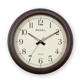 Regal 9103 A1 Ahşap Renk Duvar Saati