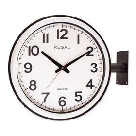 Regal 9106 CFT Ultima Çift Taraflı İç Mekan İstasyon Duvar Saati