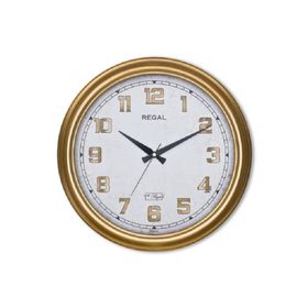 Regal 9108-g2 Yaldız Eskitme Büyük Boy Duvar Saati