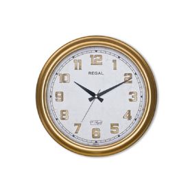 Regal 9108-g2 Yaldız Eskitme Büyük Boy Duvar Saati