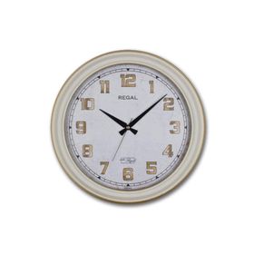 Regal 9108 W3 Beyaz Kasa Büyük Boy Duvar Saati