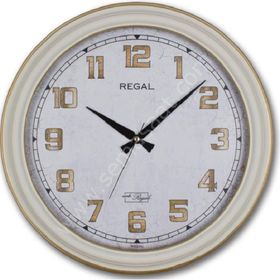 Regal 9108 W3 Beyaz Kasa Büyük Boy Duvar Saati