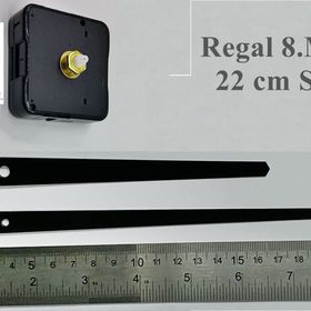 Regal Motoru Metal Akrep Yelkovan SESSİZ MEKANİZMA Duvar Saati