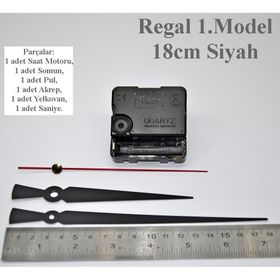 Regal Motoru Metal Akrep Yelkovan SESSİZ MEKANİZMA Duvar Saati