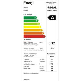 Regal Termojet 961402T Kurutmalı Çamaşır Makinası