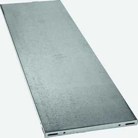 Regalux 120x35 cm Gümüş Metal Raf