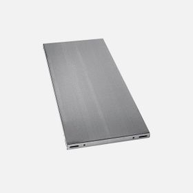 Regalux 35x80 cm Gümüş Metal Raf