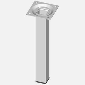 Regalux Çelik Boru Kare 200 mm Beyaz Masa Ayağı