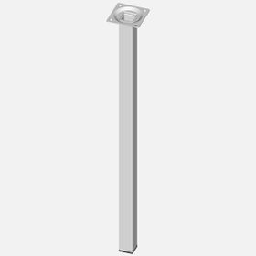 Regalux Çelik Boru Kare 500 mm Beyaz Masa Ayağı