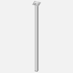 Regalux Çelik Boru Kare 700 mm Beyaz Masa Ayağı
