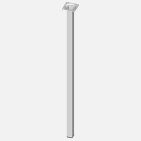 Regalux Çelik Boru Kare 700 mm Beyaz Masa Ayağı