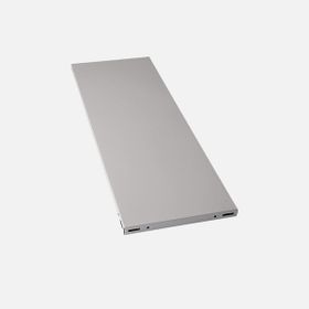 Regalux Metal 100x35 cm Gümüş Raf