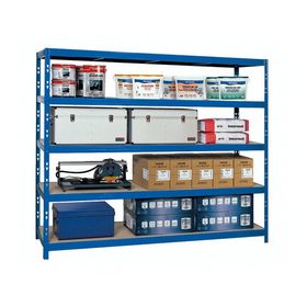 Regalux Metal 200x240x70 cm Mavi 5 Katlı Raf