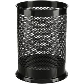 Regalux Metal Siyah Çöp Kovası